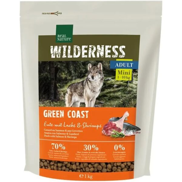 real nature wilderness cane mini adult green coast 1kg