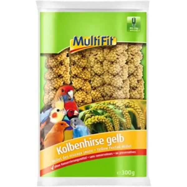 multifit snack uccelli 300g miglio giallo