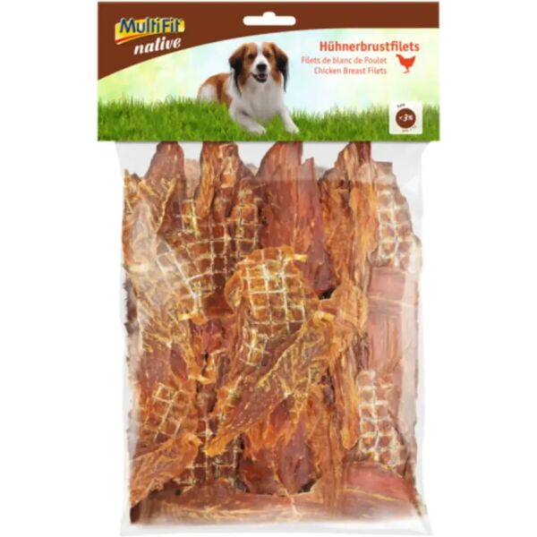 multifit native snack dog 1kg pollo