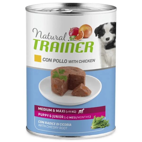 natural trainer puppy lattina 400g pollo