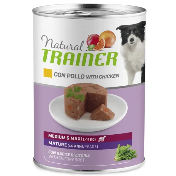 natural trainer senior lattina 400g pollo