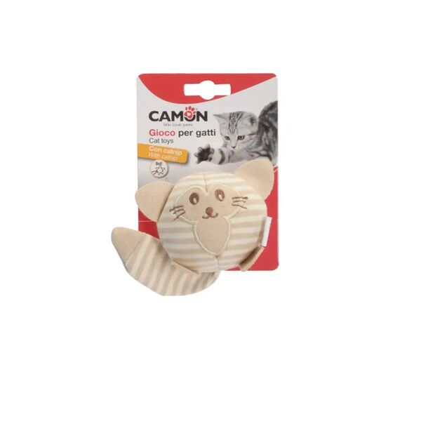 camon gioco per gatti soggetti assortiti con catnip e campanelli cm.7
