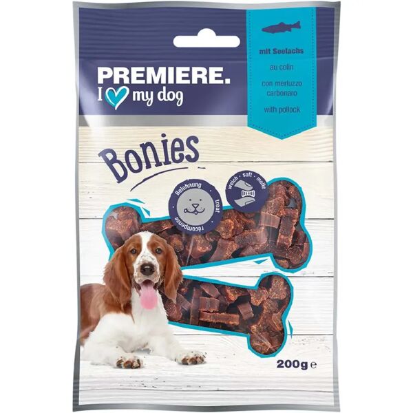 premiere bonies snack dog adult 200g merluzzo