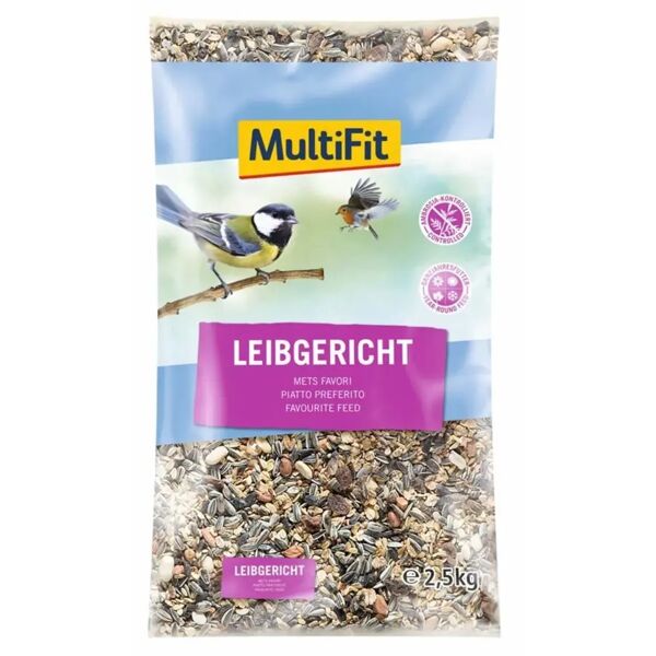 multifit alimento per uccelli favourite feed 2.5kg