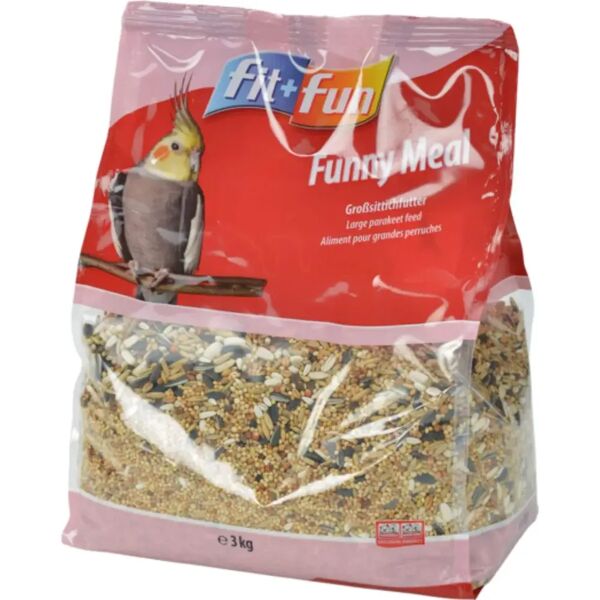 fit and fun mangime per pappagalli grandi 3kg