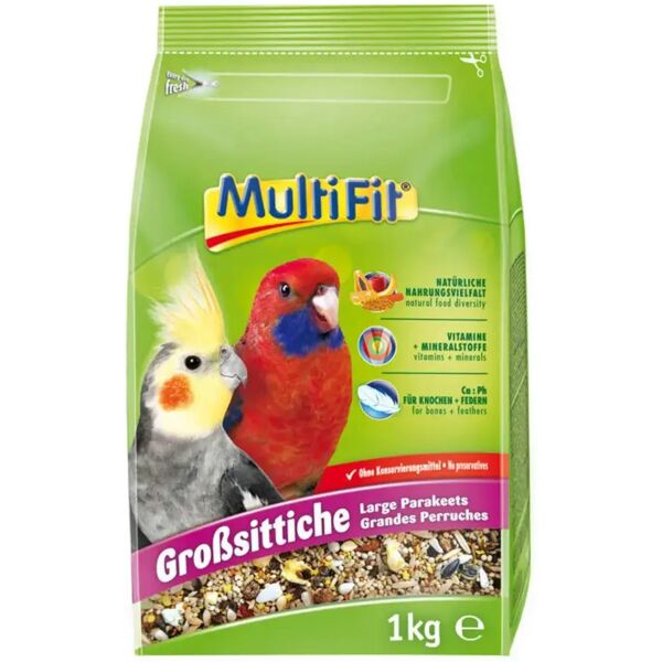 multifit mangime per pappagalli grandi 1kg