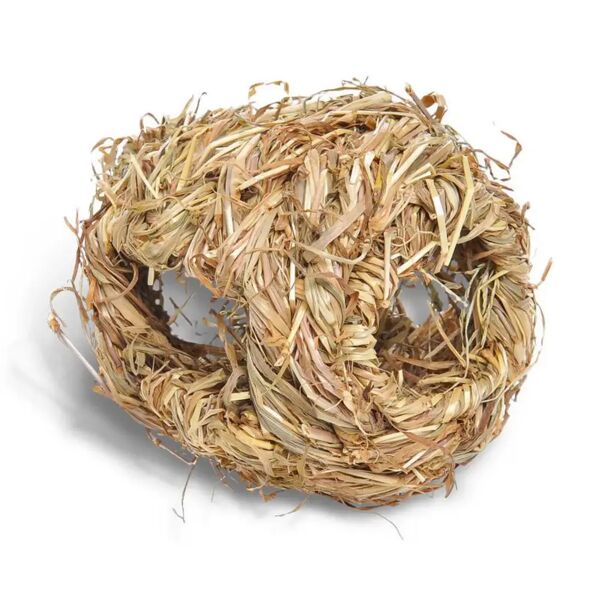 anione nido per roditori in paglia s