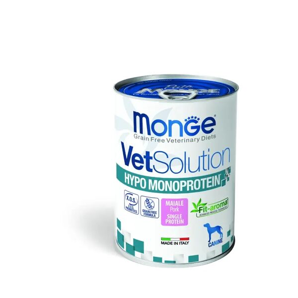 monge vet solution hypo monoproteico dog 400g maiale