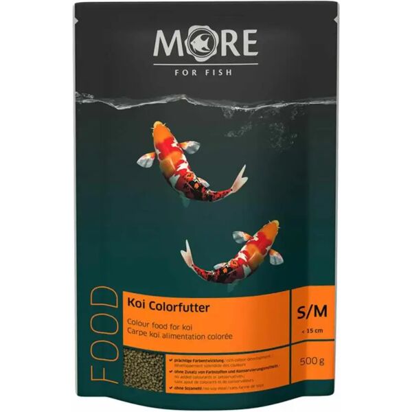 more mangime per pesce koi colour 2mm 500g