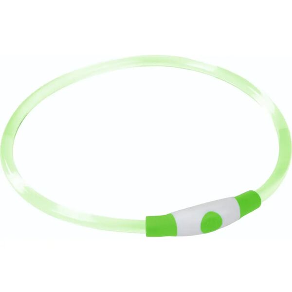 anione anello lumino silicone 65cm verde
