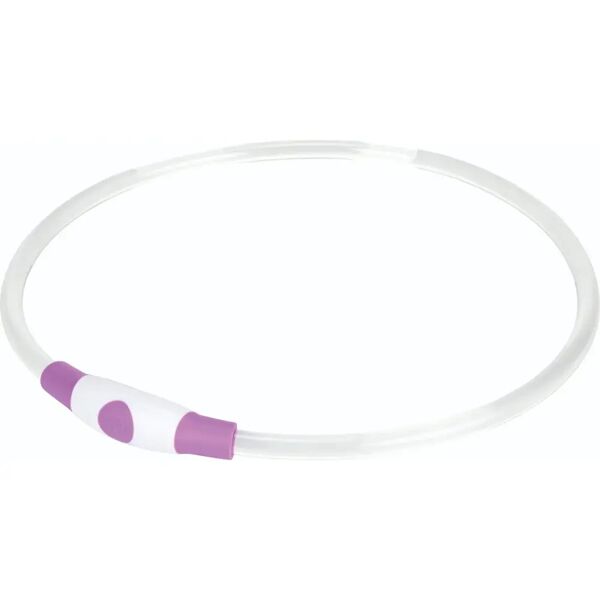 anione anello lumino silicone 65cm viola