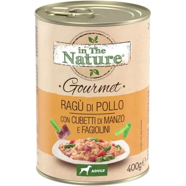 in the nature gourmet dog lattina 400g pollo con manzo e fagiolini