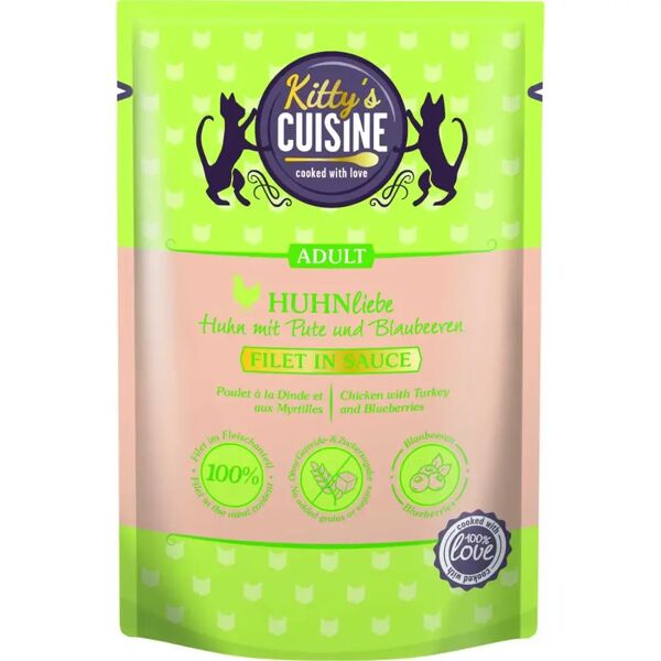 kittys cuisine kitty's cuisine cat busta multipack 12x70g pollo con tacchino