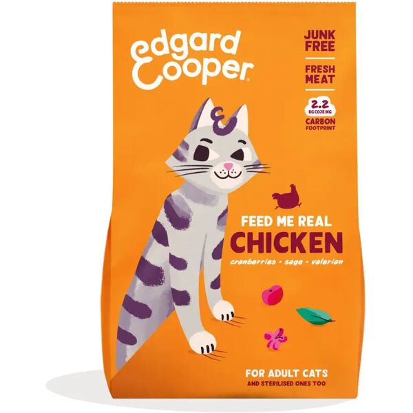 edgard cooper edgard & cooper cat adult pollo 2kg