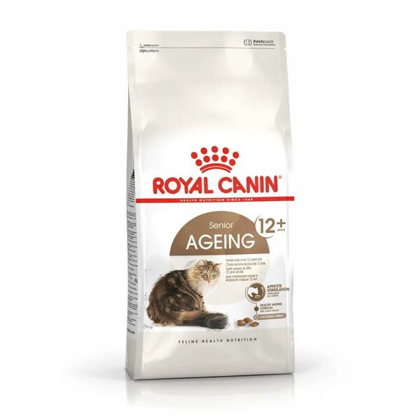 royal canin cat ageing +12 alimento completo per gatti anziani  di oltre 12 anni di età 400g