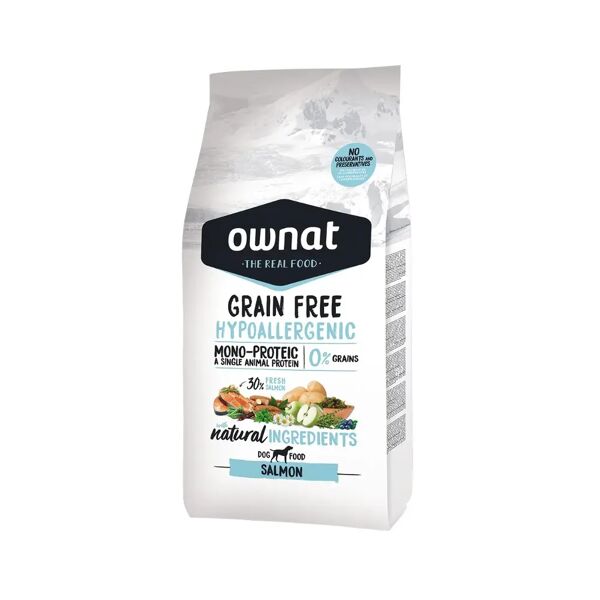 ownat dog hypo grain free salmone 3kg