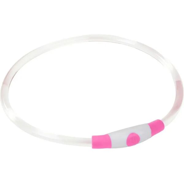 anione anello lumino silicone 65cm rosa