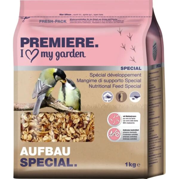 premiere alimento per uccelli supporto 1kg