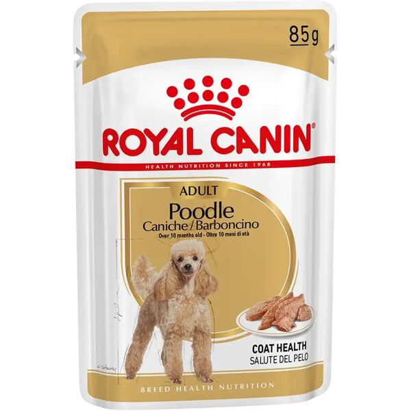 royal canin barboncino dog busta multipack 48x85g carni e derivati