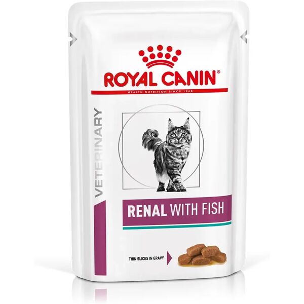 royal canin v-diet renal multipack pesce per gatti 12x85g