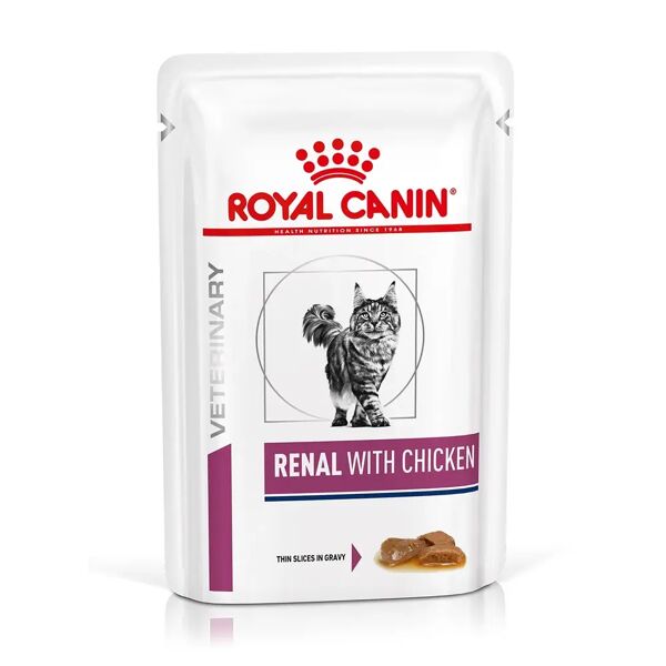 royal canin v-diet renal multipack pollo gatto 12x85g