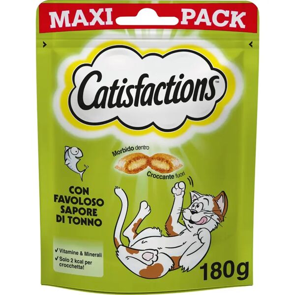 catisfactions snack gatto con tonno 180g 180g