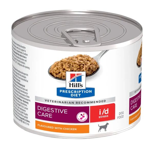 hills hill's prescription diet i/d stress mini patè per cani per la salute gastrointestinale 200g