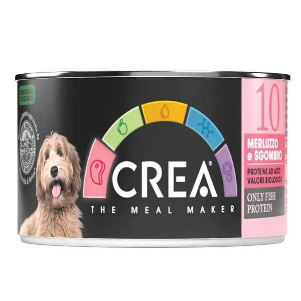 crea dog lattina merluzzo e sgombro 150g