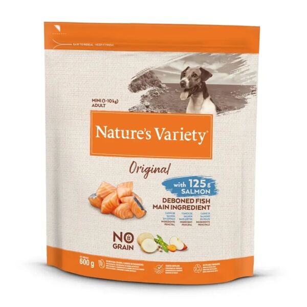 natures variety natures's variety original dog mini salmone 600g