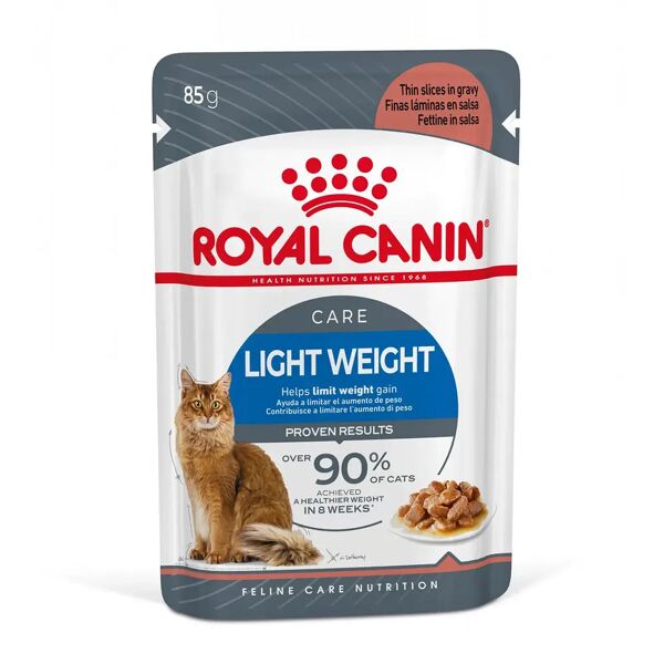 royal canin cat care light weight in salsa busta multipack 48x85g carni e derivati