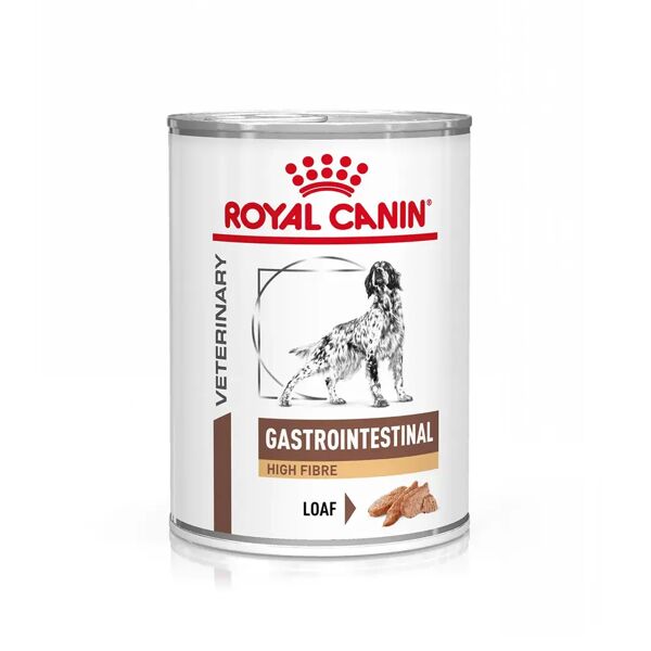 royal canin v-diet gastrointestinal higt fiber alimento dietetico completo per cani adulti 410g
