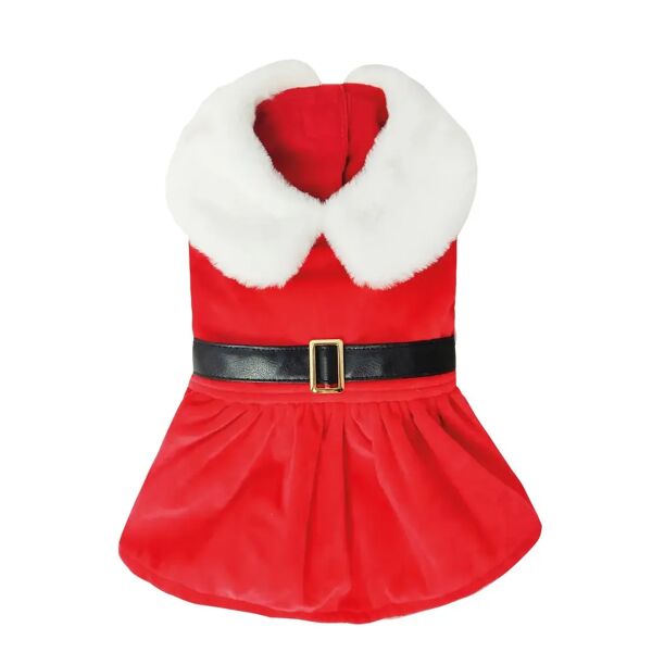 croci vestito di natale santa girl 35cm