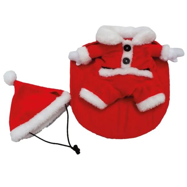 croci cappottino cane christmas santa dress natale 30cm