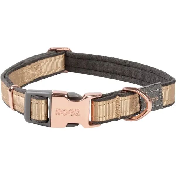 rogz collare urban classic per cane oro xs