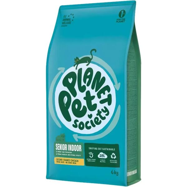 planet pet society cat senior indoor pollo 6kg