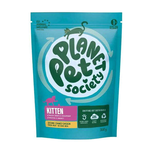 planet pet society cat kitten pollo 300g