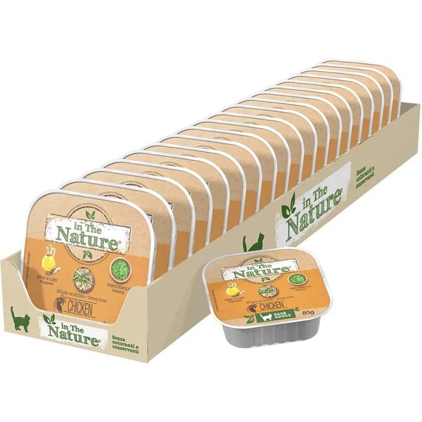 in the nature cat vaschetta multipack 19x85g pollo