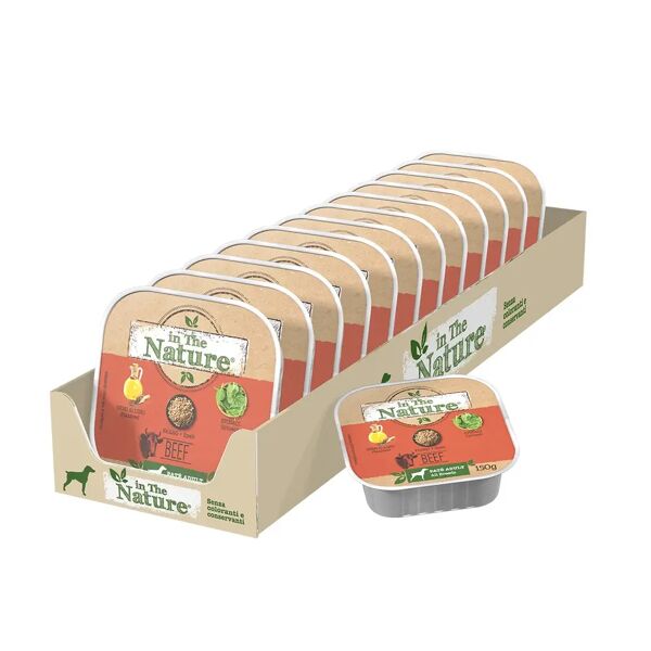 in the nature dog vaschetta multipack 11x150g manzo