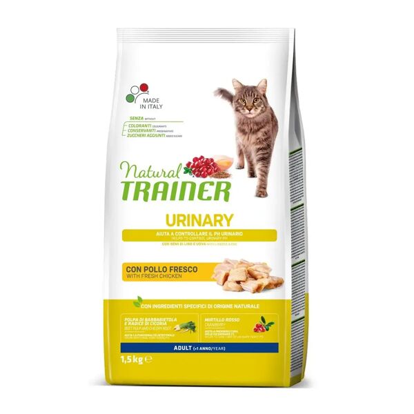 natural trainer gatto urinary con pollo 1.5kg