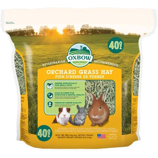 oxbow fieno orchard grass hay 1.13kg