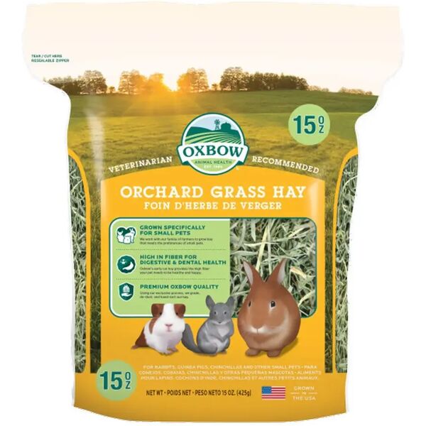 oxbow fieno orchard grass hay 425g