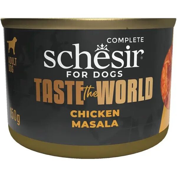 schesir taste the world dog lattina 150g pollo masala