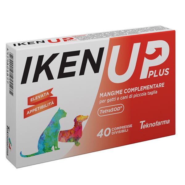 teknofarma iken up plus cani gatti piccola taglia scatola 40 compresse