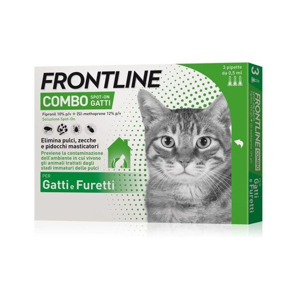 frontline combo per gatti 3x0,50 ml