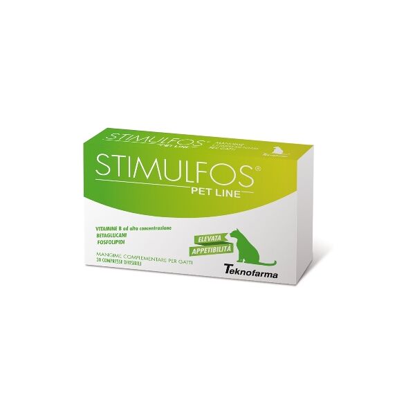 teknofarma srl stimulfos pet line gatto 30cpr