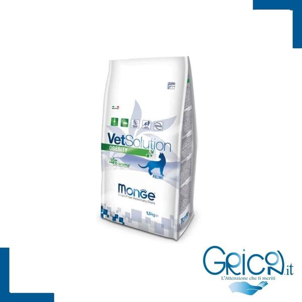 monge gatto vetsolution obesity - 2+ sacchi