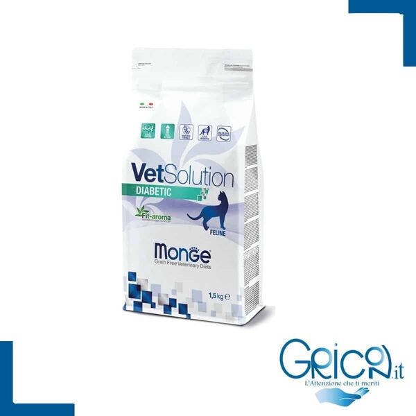 monge gatto vetsolution diabetic - 2+ sacchi