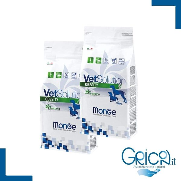 monge cane vetsolution obesity - 2+ sacchi