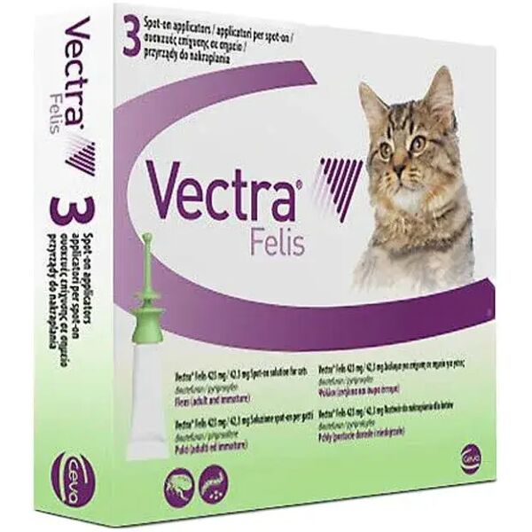 vectra felis spot-on gatti 3 pipette monodose