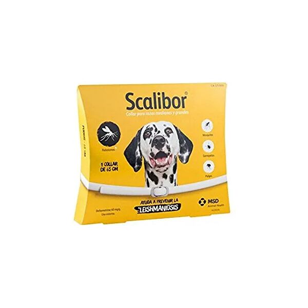 scalibor collare antiparassitario cani taglia grande bianco 65 cm